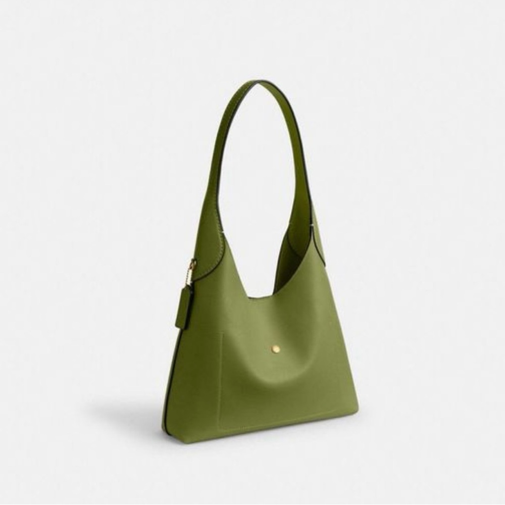 Coach Brooklyn 28 in Dark lime green- SOLD OUT